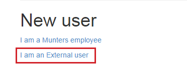 How to create a new user - Step 2