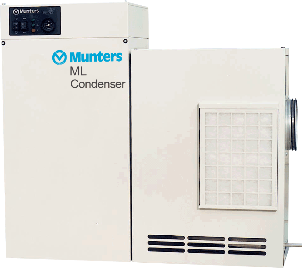 Munters ML series standalone dehumidifiers Munters
